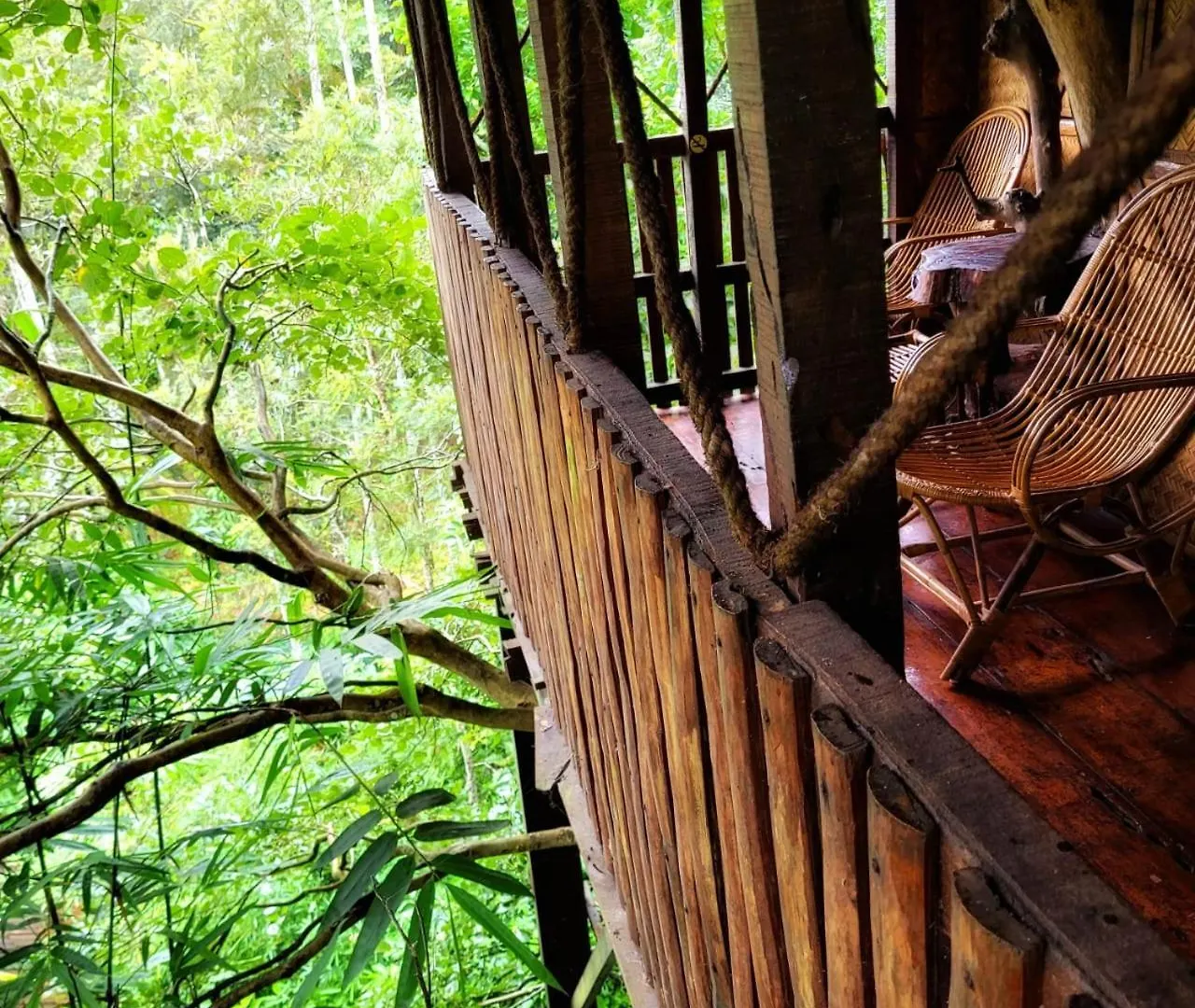 Villa Greens Tree House & Wood House Sultan Bathery